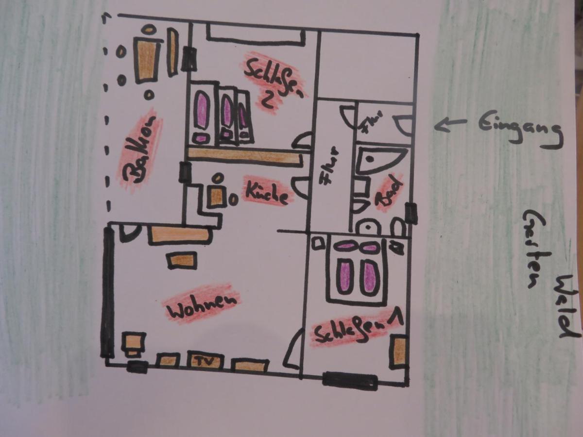 Appartamento Haus Sternblick Bischofswiesen Esterno foto
