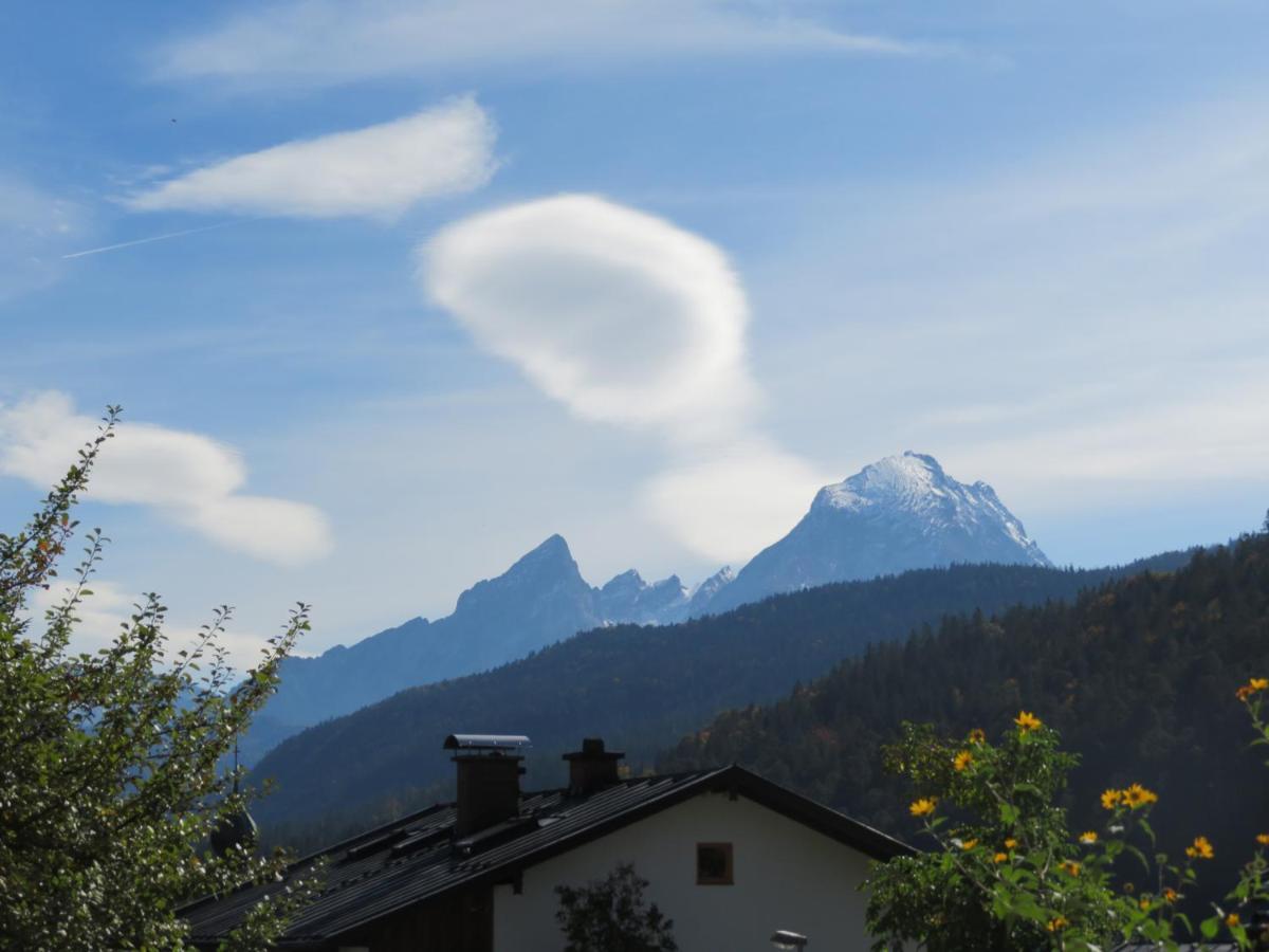 Appartamento Haus Sternblick Bischofswiesen Esterno foto